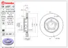 Диск BREMBO 09A59710 (фото 2)