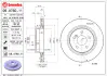 Гальмівний диск BREMBO 09A76011 (фото 2)
