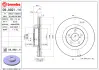 Диск BREMBO 09A92114 (фото 1)