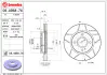 Гальмівний диск пер. Fiesta VI 09- (258x23) BREMBO 09A96876 (фото 2)