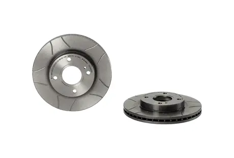 Гальмівний диск пер. Fiesta VI 09- (258x23) BREMBO 09A96876