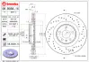 Гальмівний диск BREMBO 09B0391X (фото 2)