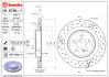 Диск гальмівний BREMBO 09B78811 (фото 1)