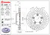 Диск BREMBO 09C09311 (фото 1)