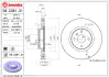 Диск BREMBO 09C39121 (фото 1)