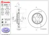 Диск гальмівний BREMBO 09D50911 (фото 2)