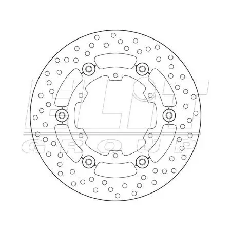 Гальмівний диск BREMBO 78B40833 (фото 1)
