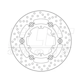 Гальмівний диск BREMBO 78B40833