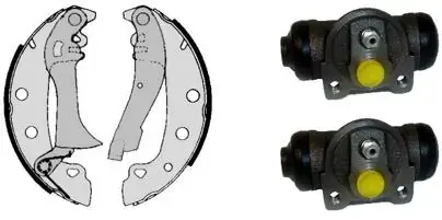Комплект тормозных колодок BREMBO H23005