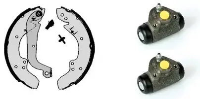 Комплект тормозных колодок BREMBO H23010