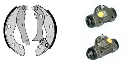 Комплект тормозных колодок BREMBO H23011