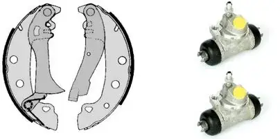 Комплект тормозных колодок BREMBO H23015