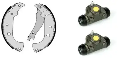 Комплект тормозных колодок BREMBO H23022