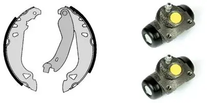 Комплект тормозных колодок BREMBO H23027