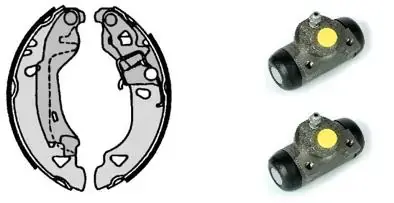 Комплект тормозных колодок BREMBO H23028
