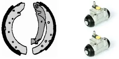 Комплект тормозных колодок BREMBO H23036