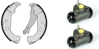 Комплект тормозных колодок BREMBO H23038