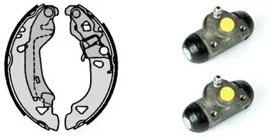 Комплект тормозных колодок BREMBO H23039