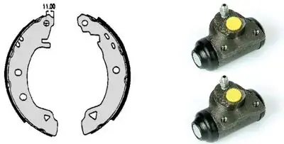 Комплект тормозных колодок BREMBO H23040