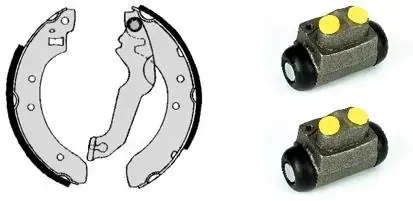 Комплект тормозных колодок BREMBO H24008