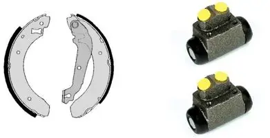 Комплект тормозных колодок BREMBO H24012
