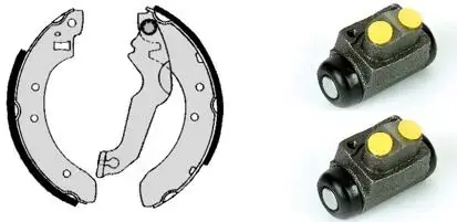 Комплект тормозных колодок BREMBO H24014