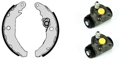 Комплект тормозных колодок BREMBO H24015