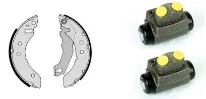 Комплект тормозных колодок BREMBO H24016