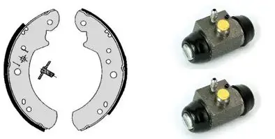 Комплект тормозных колодок BREMBO H24030