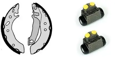 Комплект тормозных колодок BREMBO H24031