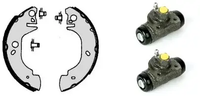 Комплект тормозных колодок BREMBO H24036