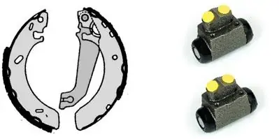 Комплект тормозных колодок BREMBO H24055