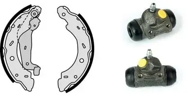 Комплект тормозных колодок BREMBO H50005