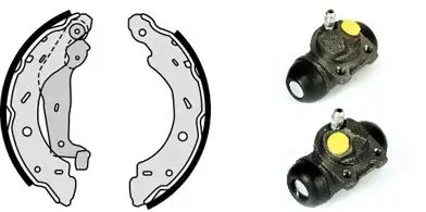 Комплект тормозных колодок BREMBO H50006