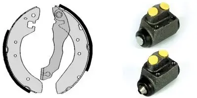 Комплект тормозных колодок BREMBO H52003