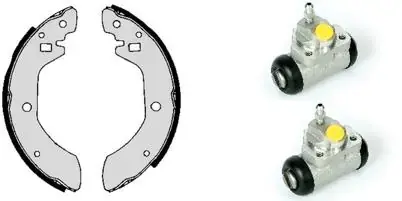 Комплект тормозных колодок BREMBO H56001
