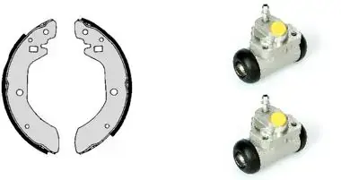 Комплект тормозных колодок BREMBO H56002