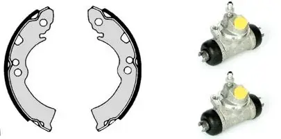 Комплект тормозных колодок BREMBO H56004