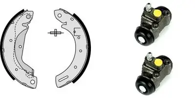 Комплект тормозных колодок BREMBO H56011