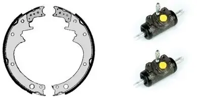 Комплект тормозных колодок BREMBO H56015