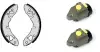 Комплект тормозных колодок BREMBO H61005 (фото 1)