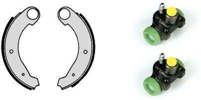 Комплект тормозных колодок BREMBO H61007
