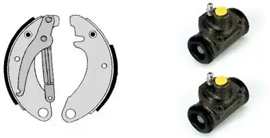 Комплект тормозных колодок BREMBO H61010