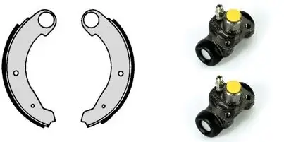 Комплект тормозных колодок BREMBO H61011