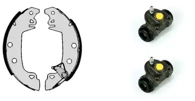 Комплект тормозных колодок BREMBO H61021