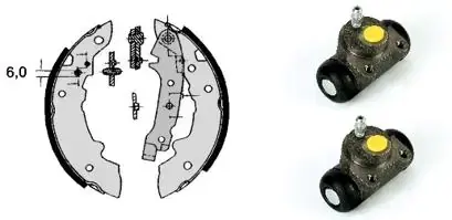 Комплект тормозных колодок BREMBO H61024