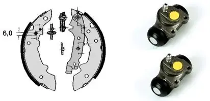 Комплект тормозных колодок BREMBO H61025