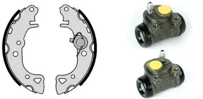 Комплект тормозных колодок BREMBO H61055