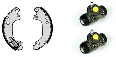 Комплект тормозных колодок BREMBO H61057