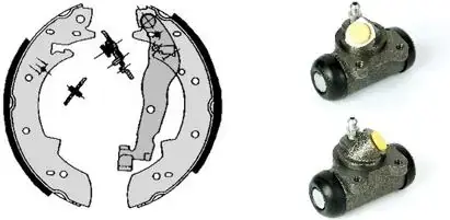 Комплект тормозных колодок BREMBO H68015